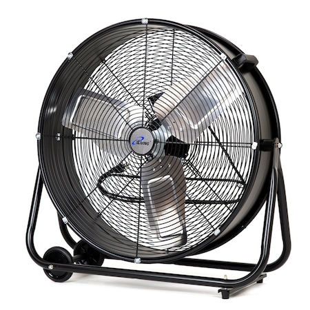 Iliving High Velocity Industrial Drum Fan, 24 in Blade Dia, 120V, 7,700 cfm ILG8MF24-77